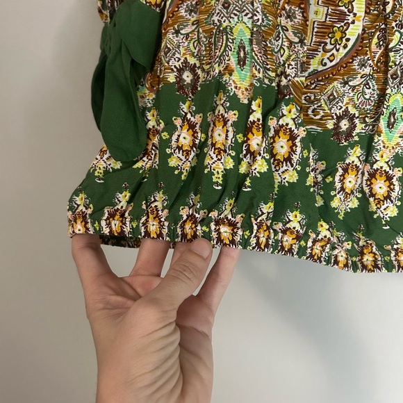 Fig and Flower Anthropology Multicolor Women's Boho Hippie Abstract Size XL - Picture 3 of 7